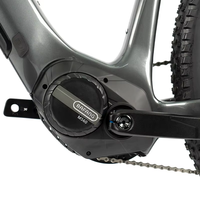 Bicicleta Eléctrica de Montaña FLM EM8-Pro Carbon Flagship, 500W Bafang M560, Cambio Electrónico Inalámbrico Wheeltop, 12 Velocidades, Bluetooth, ROCKSHOX, 29er, Velo Todoterreno