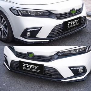 Kit carrosserie neuf pour Honda Civic 11e génération 2022-2023, diffuseur de pare-chocs avant en fibre de carbone de style Mugen, accessoires de voiture - Product Image 2