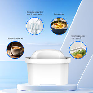 Cartuccia Filtro a Carbone Attivo Universale Compatibile <span class=keywords><strong>BriTa</strong></span> 5 per Caraffa Depuratore d'Acqua, Ecologica e Sicura - Product Image 6