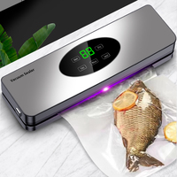 Volledig automatische vacuümverpakker, voedselverpakkingsmachine voor het bewaren van vlees, kaas, droge producten, snacks, fruit en groenten