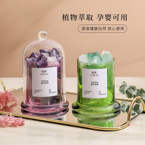 Yuhuan Crystal Aromatherapy Stone 500g Long Lasting Fragrance Home Air Freshener Odor Remover Decorative Ornament - Product Image 3