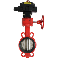 Válvula de Mariposa Eléctrica de Hierro Dúctil a Prueba de Explosiones con Disco Electrochapado PN16 2 en 1 FD971X-16Q para Control de Flujo