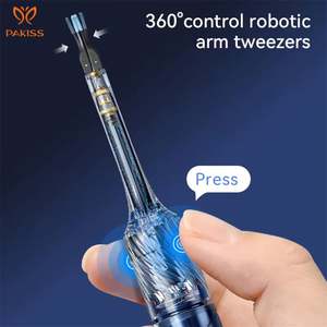 Nettoyeur d'oreille avec caméra endoscopique otoscope, pince robotique, cuillère à oreilles, compatible Wi-Fi, 1080P, 12MP pour usage domestique - Product Image 3