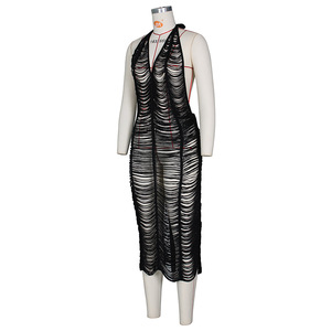 Robe <span class=keywords><strong>de</strong></span> plage sexy en tricot Offre Spéciale, cache <span class=keywords><strong>maillot</strong></span> <span class=keywords><strong>de</strong></span> <span class=keywords><strong>bain</strong></span> en crochet 2022 - Product Image 5