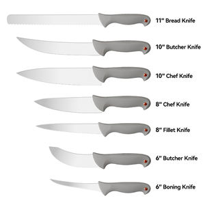 Concessionnaires de <span class=keywords><strong>recrutement</strong></span> Hôtel Restaurant NSF Couteau commercial Pain Boucher Désossage Filet Abattage Ensemble de couteaux de cuisine professionnels - Product Image 2
