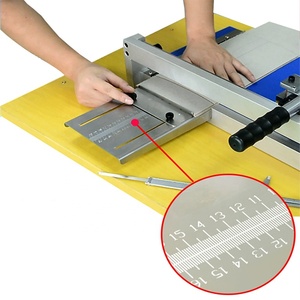 Factory Direct Sale Manual V-slotter Cardboard <strong>Grooving</strong> <strong>Machine</strong> for Rigid Box Making - Product Image 2