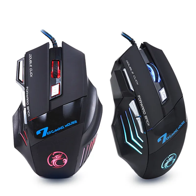 Rgb Wired Mouse Gaming Mouse For Computer Ergonomic Mouse Gamer With Cable Backlight LED Silent 5500 DPI Usb Mice For Laptop Pc