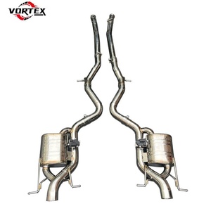 Système d'échappement Catback en acier inoxydable haute performance Vortex pour Mercedes Benz Amg W222 S400 S450 S500 S550 S600 S63 S65 - Product Image 1