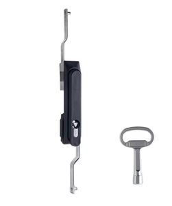 Serrures à poignée battante triangulaires à tige de connexion pour <span class=keywords><strong>armoire</strong></span> de commande FS3184 MS824 - Product Image 5