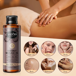 Olio Essenziale Multiuso OEM SADOER Rilassante Lenitivo Allevia Tensione Organico alla Rosa per Viso Capelli Corpo Unghie Cura e Massaggio - Product Image 5