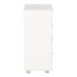 <span class=keywords><strong>En</strong></span> promotion : <span class=keywords><strong>Commode</strong></span> de rangement blanche minimaliste moderne pour chambre et salon, 8 tiroirs - Product Image 4