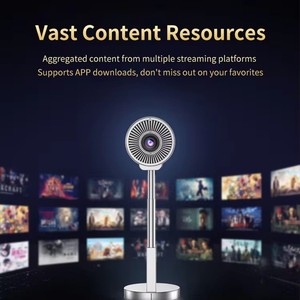 Salange New Home Tích Hợp LED Máy Chiếu Hỗ Trợ 4K Điện Tử Tập Trung 1200 Lumens Mini Xách Tay Proyector TS-6 - Product Image 4