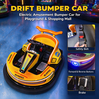 Manèges de parc d'attractions directement de l'usine : Voitures tamponneuses électriques 24V pour enfants, modèle Crazy Drift
