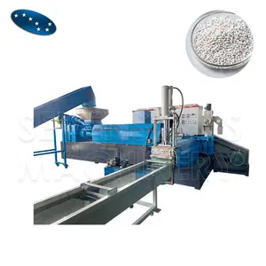 Sevens tars Wet Extrusion pp pe Kunststoff granulat Herstellung Granulat Produktions linie Granulator Maschine