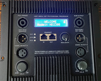 Equipo de Sonido Profesional, Amplificador de Altavoces de 3000W para Subwoofer y 1000W para Altavoz Activo de 3 Vías Line Array