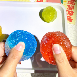 Nuevo Producto: Bola de Helado Artesanal "Chao Chao", Serie de Juguetes de Plástico Antiestrés con Sonido Controlado por Voz, "Pin Pin Le" - Product Image 1