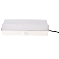 Projecteur LED d'urgence IP65 Tri-proof avec test automatique 4800lm LiFePO4 1,5h CB CE HK COC directionnel en plastique PC à montage mural pour usine