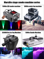 Matériel de scène LED, machine à fumée 900W 1200W 1500W, machine à brouillard pour mariage et fête