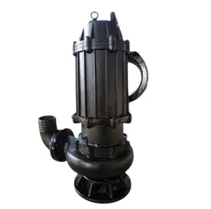 Pompe à eau électrique à haut rendement, petit submersible vertical industriel à tête haute pour eau sale