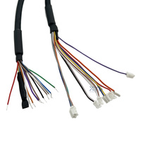 Câblage personnalisé pour capteurs, faisceau de câbles pour systèmes de contrôle PLC d'automatisation industrielle, moto, certifié CE, indice de protection IP44