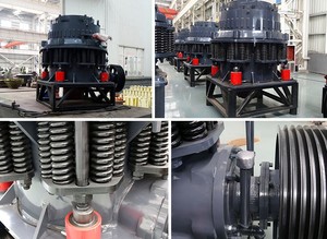 Alibaba Express Brasil Henan HXJQ Máy Nghiền Hình Nón Bền, Máy Nghiền Hình Nón 900, Máy Nghiền Hình Nón Mịn Thép Đúc Hợp Lý Chắc Chắn - Product Image 5