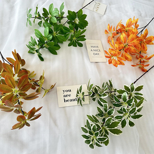 Simulation de plantes vertes, décoration intérieure, décorations florales, décorations de salon, accessoires de photographie, feuilles vertes - Product Image 1