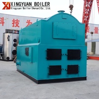 Chaudière à eau chaude à biomasse à pression atmosphérique Xingyuan 400 kW pour le chauffage et le bain