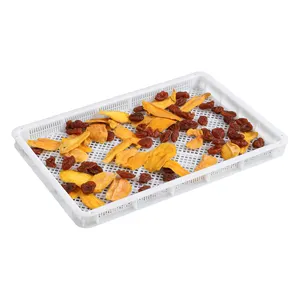 Plastic Drying Tray Large Plastic Drying Trays Plastic Stackable Food Drying Tray For Fruit Mushroom Vegetable Drugs Seafood