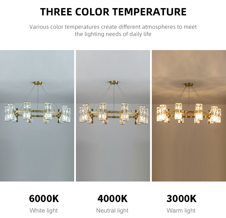 New Product Modern Popular Northern Europe Acrylic Hotel Lobby Home Decoration  Led Tradition Luxury Pendant Light