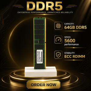 AD053260 64 Go DDR5-5600 ECC Registered RDIMM 288 broches PC5-44800 2Rx4 Mémoire RAM Serveur Entreprise Centre de Données - Product Image 4