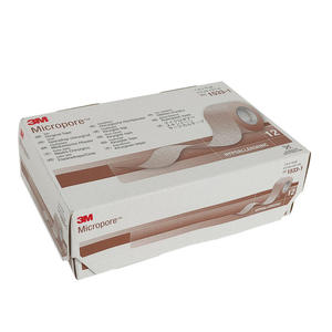 Cinta Quirúrgica Micropore 3M de 1 Pulgada x 10 Yardas, Color Piel, Hipoalergénica, Transpirable, Cinta Adhesiva Médica para Cuidado y Fijación de Heridas - Product Image 1