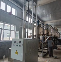 Machine d'extraction d'huile automatique Luoyu pour la purification et le raffinage du suif, du gras de mouton et de l'huile de poisson, capacité de 1500 kg/h, 220V/380V