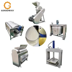 Kleinschalige 150-1000 Kg/u Gari Making Machine Garri Productie Verwerkingsfabriek