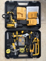 Kit Perceuse à Percussion sans Fil 21V 118 Pièces, Outils Domestiques, Mini Perceuse Électrique à Vitesse Variable, Personnalisable OEM pour Usage Industriel
