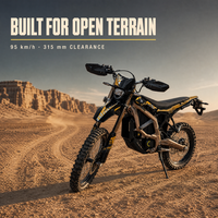 Moto électrique Surron Ultra Bee édition noire authentique personnalisée la plus vendue, homologuée pour la route, modèle 2026