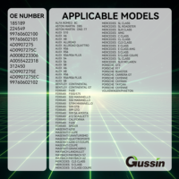 Système de surveillance de la pression des pneus TPMS OEM 224549 Gussin, capteur 433,92 MHz pour Maserati Quattroporte, durée de vie de 5 ans, OE 99760602100