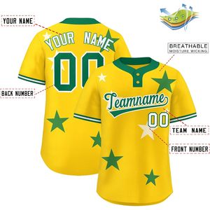 Camiseta de béisbol personalizada unisex de manga corta con estampado sublimado que absorbe la humedad Teamname 00 Corte regular - Product Image 2