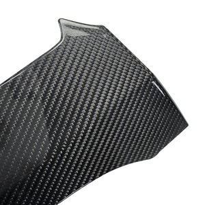 Cadre décoratif de base de console centrale en fibre de carbone véritable pour Land Rover Defender 2020-2024, accessoires intérieurs - Product Image 3