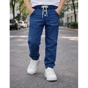 กางเกงยีนส์เด็กทรงฮาเร็มเอวกลาง ยี่ห้อ Adrenaline Boys รุ่น Stretch Jogger ผ้าเดนิมระบายอากาศได้ดี - Product Image 2