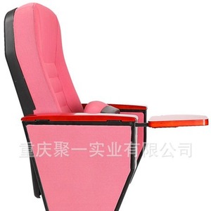 Silla de Auditorio Plegable con Marco Metálico y Reposabrazos para Cine, Escuela, Hotel y Uso Comercial - Product Image 1