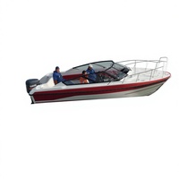 Bateau de tourisme en fibre de verre à bas prix de 23 pieds - 6 places assises, capacité maximale de 13 passagers