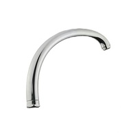 Robinet de lavabo en acier inoxydable, bec chromé argenté, mélangeur d'eau chaude/froide, moderne