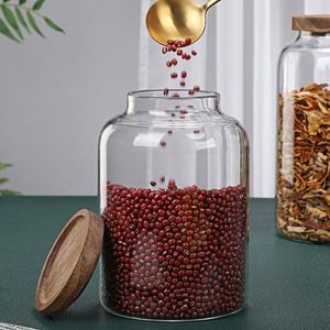Juego de tarros de vidrio a prueba de humedad de grado alimenticio Premium, tarro de almacenamiento Chenpi y tarro de té con tapa sellada para productos secos y almacenamiento de té - Product Image 5