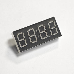 Afficheur LED 7 segments 0,36 pouce 4 chiffres, lumière rouge, dispositif électronique miniature attrayant, affichage numérique multi-valeurs, comptage précis, statut - Product Image 4