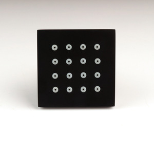 Cabezal de Ducha Moderno Empotrado de Latón con Rociador Lateral Presurizado, Función de Masaje, Montado en la Pared, para Baño, Hotel y Hogar - Product Image 3