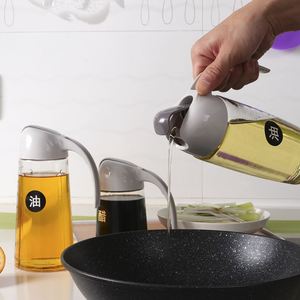 Eco-Friendly 630ml Glass Bottle Oliver Oil and Vinegar Dispenser <b>Kitchen</b> Food <b>Storage</b> & Container - Product Image 2
