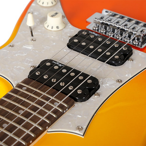 Vente en gros Guitaras personnalisées Electroacusticas Sib king Guitar Factory white Strings Guitare électrique - Product Image 3