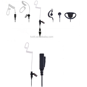 Hai cách phát thanh tai nghe có dây Kit với Acoustic Ống tai nghe cho cho <span class=keywords><strong>Motorola</strong></span> GP38 <span class=keywords><strong>GP68</strong></span> gp308 GP300 SP50 p110 - Product Image 4