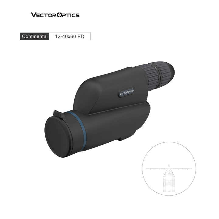 Vector Optics Continental High End 1240x60 Telescope Ed Spotting Scope