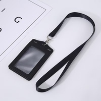 Dompet Kartu Kulit PU Lipat Dua, Dompet Kartu Kredit Tipis, Tempat Kartu Bisnis RFID, Organizer Kartu Minimalis untuk Grosir OEM ODM
